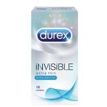 Durex Invisible Extra Sensitive vékony óvszer (10 db)
