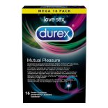 Durex Mutual Pleasure 10 db redőzött, késleltetős óvszer