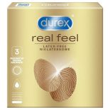 Durex Real Feel latex mentes óvszer (3 db)