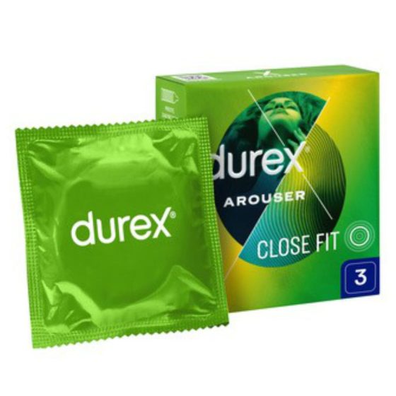 Durex Arouser redőzött felületű óvszer (3 db)