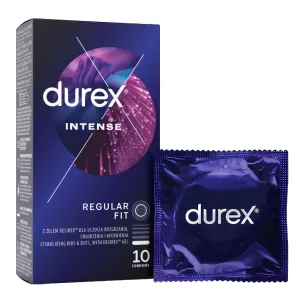 Durex Intense stimuláló hatású óvszer (10 db)