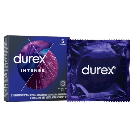 Durex Intense stimuláló hatású óvszer (3 db)