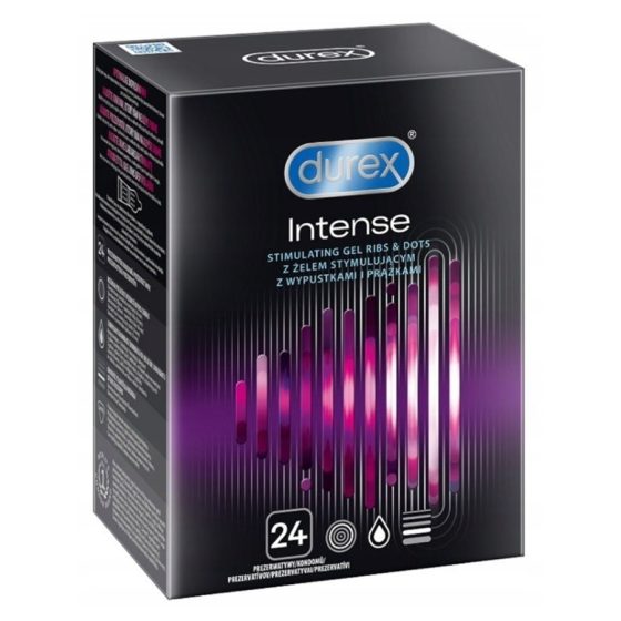 Durex Intense stimuláló hatású óvszer (24 db)