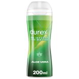 durex play 2in1 vízbázisú síkosító, aloe vera-val (200 ml)