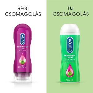 Durex Play 2in1 vízbázisú síkosító, Aloe Vera-val (200 ml) Durex Play 2in1 vízbázisú síkosító, Aloe Vera-val (200 ml)