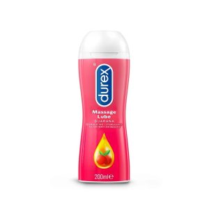 Durex Play 2in1 vízbázisú síkosító, Guarana-val (200 ml)