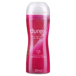 durex play 2in1 vízbázisú síkosító, guarana-val (200 ml)