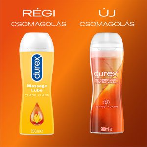 Durex Play 2in1 vízbázisú síkosító, Ylang Ylang-val (200 ml) Durex Play 2in1 vízbázisú síkosító, Ylang Ylang-val (200 ml)