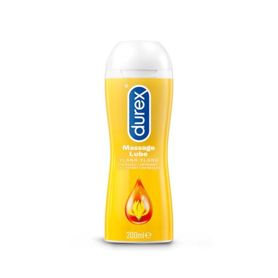 Durex Play 2in1 vízbázisú síkosító, Ylang Ylang-val (200 ml)