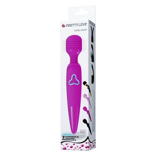 Pretty Love Body Wand akkumulátoros kézi masszírozó gép (lila)