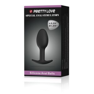 Pretty Love Silicon Anal Balls anál dildó, belső golyóval