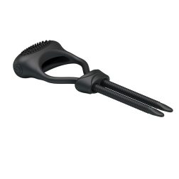   Pretty Love Curitis mértere állítható szilikon péniszgyűrű, vibrációval