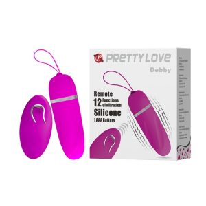 Pretty Love Debby vibrációs tojás, távirányítóval