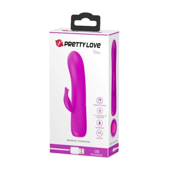 Pretty Love – Tim akkumulátoros vibrátor (lila)