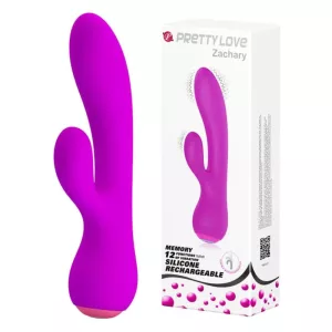 Pretty Love – Zachary akkumulátoros vibrátor (lila)