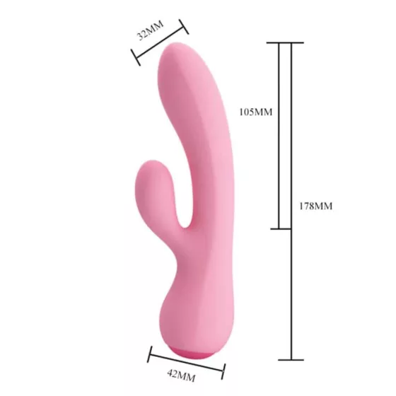 Pretty Love – Zachary akkumulátoros vibrátor (rózsaszín)