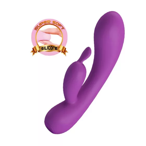 Pretty Love – Grace hajlékony akkumulátoros vibrátor klitoriszággal