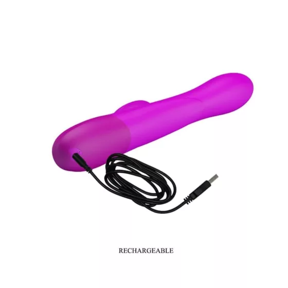 Pretty Love – Dempsey vibrátor klitoriszággal és felfújható fejrésszel