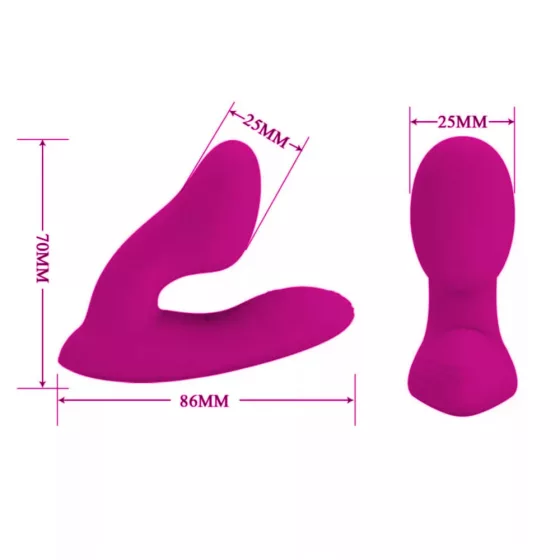 Pretty Love – Melvin viselhető minivibrátor távirányítóval