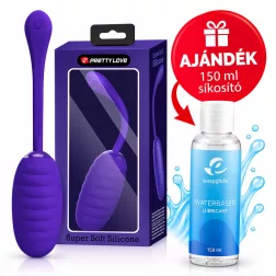   Pretty Love – Kirk akkumulátoros vibrációs tojás (lila) + AJÁNDÉK 150 ml síkosító.