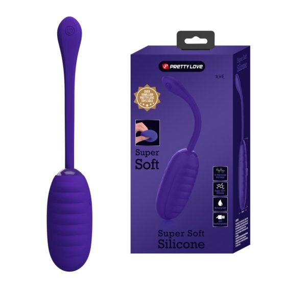 Pretty Love – Kirk akkumulátoros vibrációs tojás (lila) 
