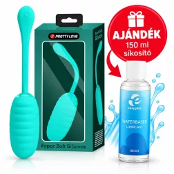   Pretty Love – Kirk akkumulátoros vibrációs tojás (türkiz) + AJÁNDÉK 150 ml síkosító.