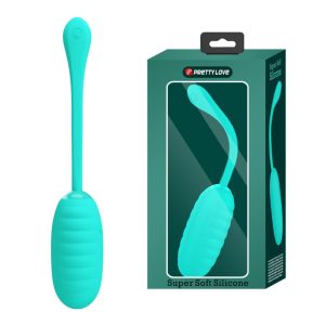 Pretty Love – Kirk akkumulátoros vibrációs tojás (türkiz) 