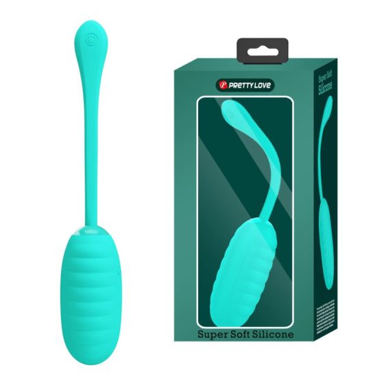 Pretty Love – Kirk akkumulátoros vibrációs tojás (türkiz) 