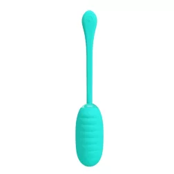   Pretty Love – Kirk akkumulátoros vibrációs tojás (türkiz) + AJÁNDÉK 150 ml síkosító.