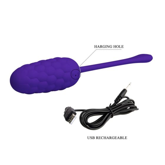 Pretty Love – Marina akkumulátoros vibrációs tojás (lila) 