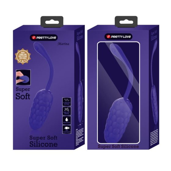 Pretty Love – Marina akkumulátoros vibrációs tojás (lila) 