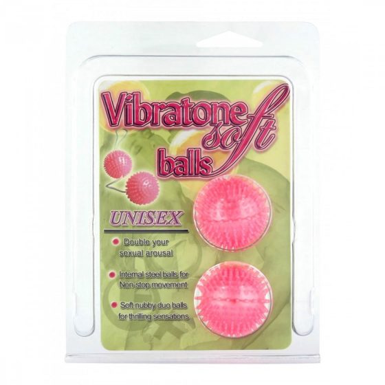 Vibratone Soft Balls puha, tüskés gésagolyó páros