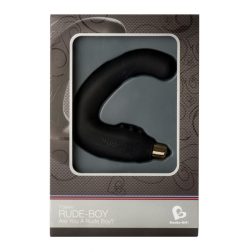   Rocks-Off Rude Boy prosztatadildó és perineum vibrátor (fekete)