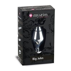 Mystim Big John elektro stimuláló fenékdugó (XL méret) Mystim Big John elektro stimuláló fenékdugó (XL méret)