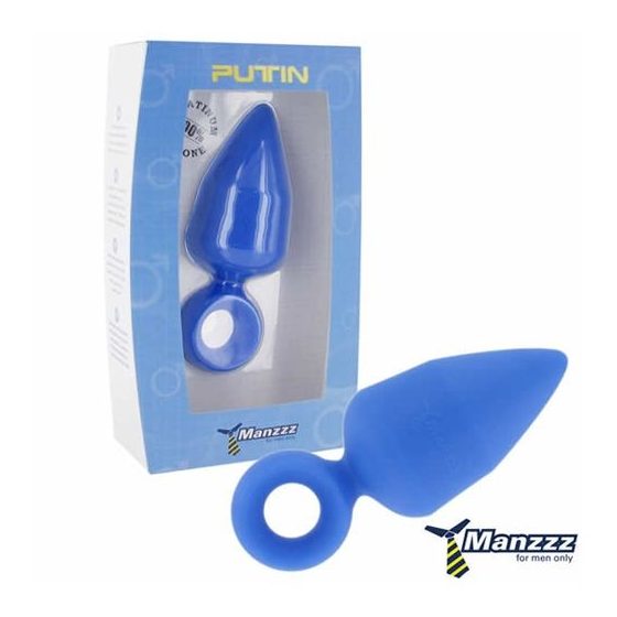 Manzzz Toys Putin anál dildó (kék)