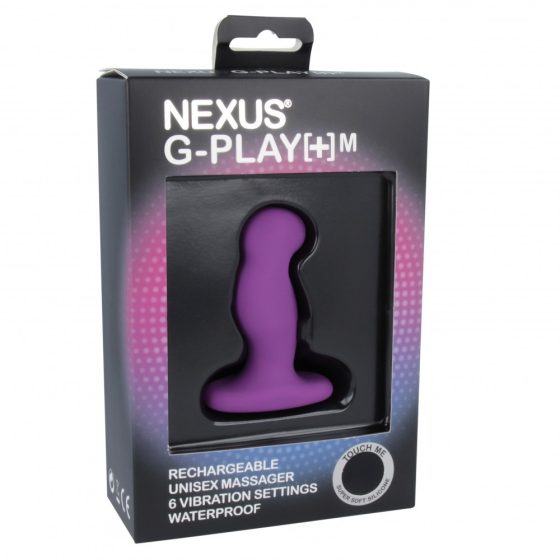 Nexus G-Play Medium dildó/vibrátor (lila, közepes)