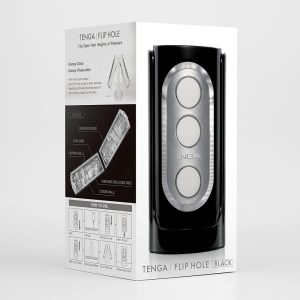 Tenga Flip Hole maszturbátor (fekete)