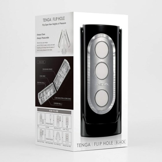 Tenga Flip Hole maszturbátor (fekete) Tenga Flip Hole maszturbátor (fekete)