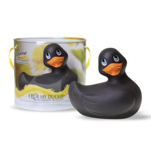 I Rub My Duckie Classic vibrációs kacsa (fekete)
