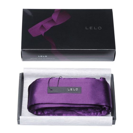 Lelo Intima Silk Blindfold selyem szemtakaró (lila).