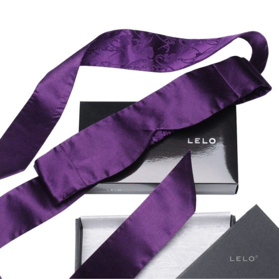 Lelo Intima Silk Blindfold selyem szemtakaró (lila).