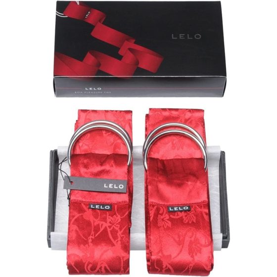 Lelo Boa Pleasure Ties selyem kötöző szalag (piros)