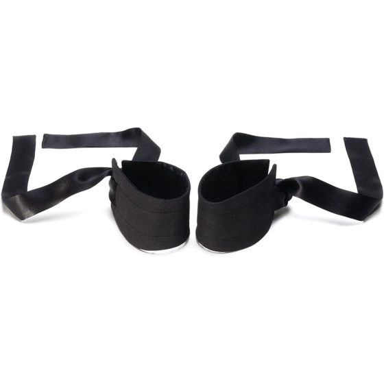 Lelo Etherea Silk Cuffs selyem kötöző (fekete)