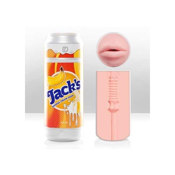 Fleshjack Jack's Bana Cream Soda férfi száj (tagolt betéttel)