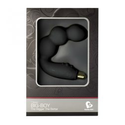   Rocks-Off Big Boy prosztatadildó és perineum vibrátor (fekete)