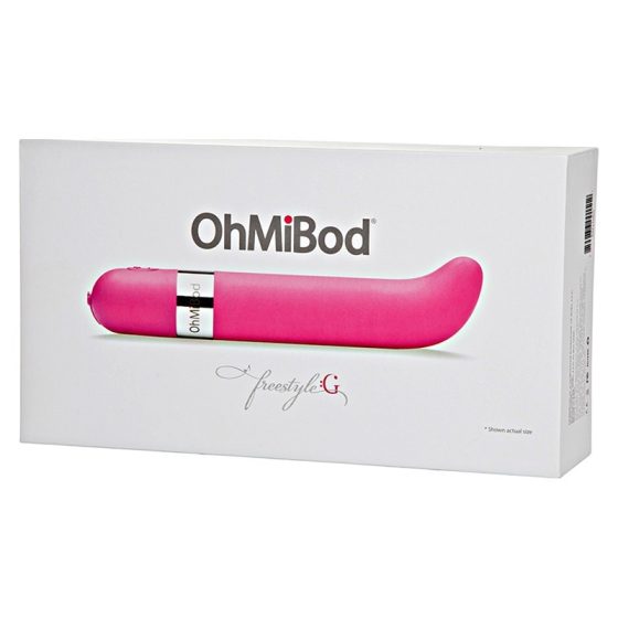 OhMiBod Freestyle G vezeték nélküli, zene vezérlésű vibrátor (rózsaszín)
