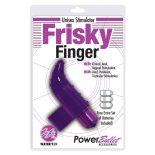 Frisky Finger PowerBullet ujjra húzható vibrátor (lila)