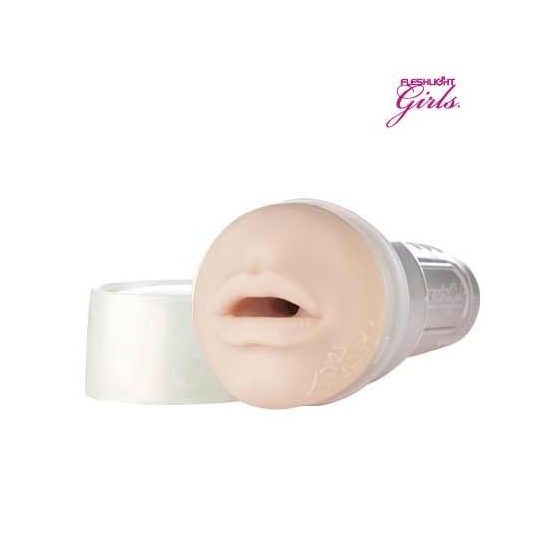 Fleshlight Girls Tori Black száj (tagolt betéttel)