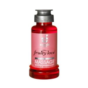 Swede Fruity Love masszázsolaj, pezsgő eper aromával (100 ml) !MEGSZŰNT TERMÉK! Swede Fruity Love masszázsolaj, pezsgő eper aromával (100 ml) !MEGSZŰNT TERMÉK!