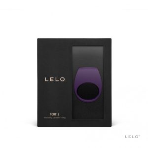 Lelo Tor 2. akkumulátoros péniszgyűrű (lila)